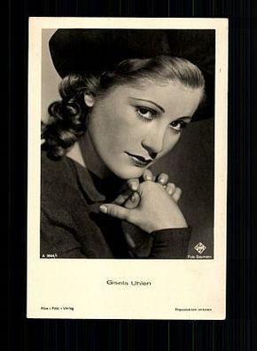 Gisela Uhlen Film-Foto-Verlag 30er Jahre Postkarte Nr. A 3644/1 + P 6503