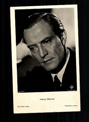 Hans Stüwe Film-Foto-Verlag 30er Jahre Postkarte Nr. A 3745/1 + P 6491