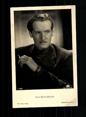 Karl Schönböck Film-Foto-Verlag 30er Jahre Postkarte Nr. A 3931/1 + P 6524