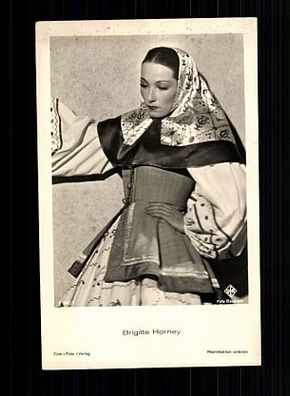 Brigitte Horney Film-Foto-Verlag 30er Jahre Postkarte Nr. A 3667/1 + P 6531