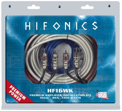 Hifonics HF16WK Premium Kabelkit 16 mm²