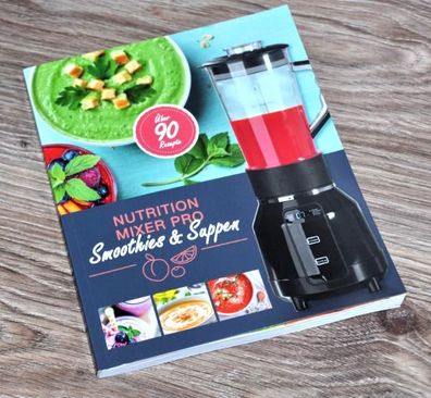 Rezeptuch für Gourmetmaxx Nutrition Mixer mit Heizfunktion Kochbuch Buch NEU
