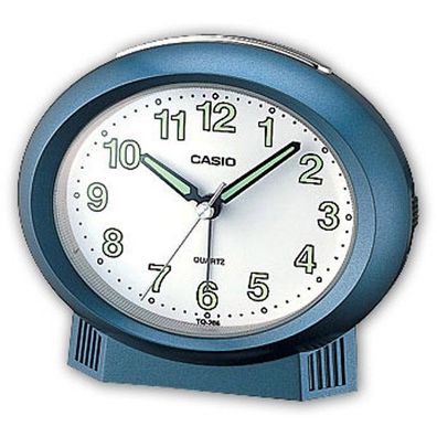 Casio Analog Wecker Beep Alarm mit Light Blau TQ-266-2EF