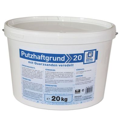 Putzhaftgrund PG20 Quarzsand Grundierung Putzgrund Voranstrich Quarzgrund 20kg