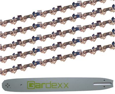 gardexx Sägekette für Husqvarna 550 XP 33cm 0,325/" 1,3mm 56 TG