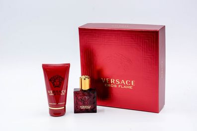 Versace Eros Flame pour Homme Eau de Parfum Spray 30 ml Duschgel 50 ml