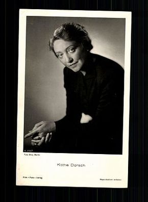 Käthe Dorsch Film-Foto-Verlag 30er Jahre Postkarte Nr. A 3700/1 + P 6511