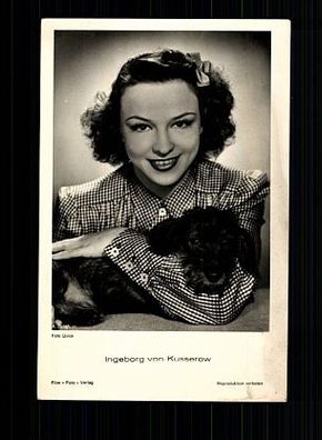 Ingeborg von Kusserow Film-Foto-Verlag 30er Jahre Postkarte Nr. A 3678/1+ P 6564