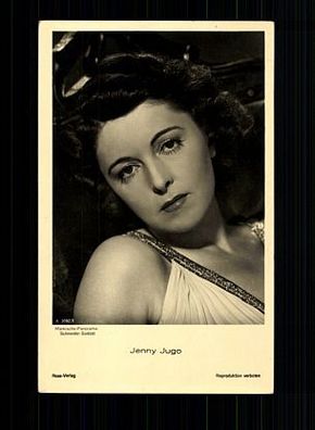 Jenny Jugo Film-Foto-Verlag 30er Jahre Postkarte Nr. A 3092/1 + P 6556