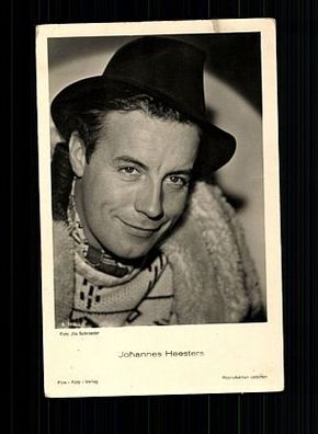 Johannes Heesters Film-Foto-Verlag 30er Jahre Postkarte Nr. A 3892/1 + P 6587