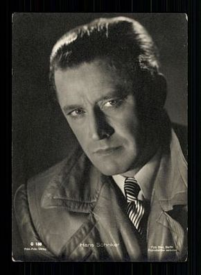 Hans Söhnker Film-Foto-Verlag 30er Jahre Postkarte Nr. G 188 + P 6609