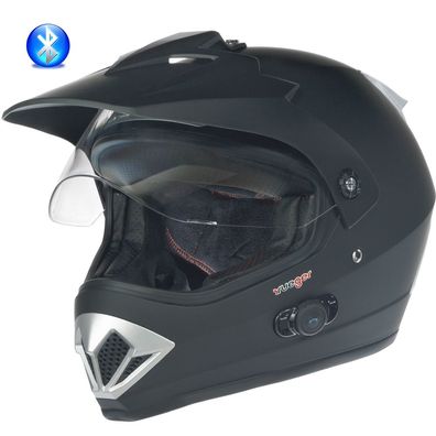 RX-960 COM Bluetooth Crosshelm Integralhelm Quad Enduro Motocross Offroad Helm rueger