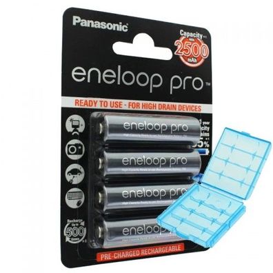 Panasonic eneloop Pro (ehem. Sanyo eneloop Pro) Technology HR-3UWX min. 2500mAh