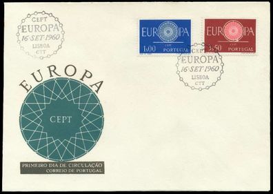 Portugal 1960 Nr 898-899 BRIEF FDC X0894FA