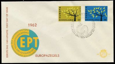 Niederlande 1962 Nr 782-783 BRIEF FDC X08955A