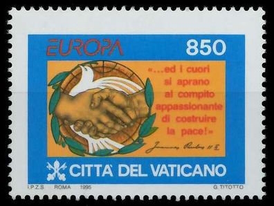 Vatikan 1995 Nr 1142 postfrisch X08ECD6