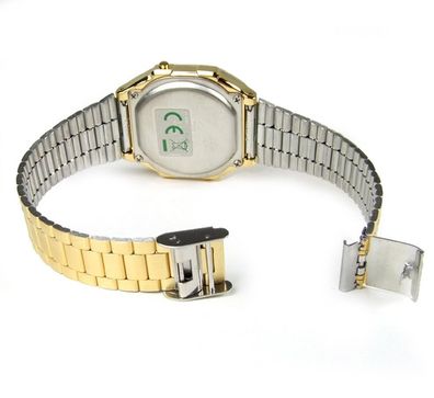 Casio Armbanduhr der klassiker der 80ziger Jahre goldfarbig A168WG-9EF