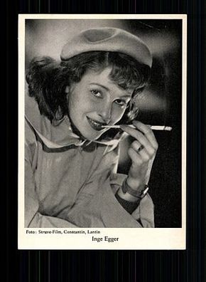 Inge Egger Postkarte 50er Jahre + P 6935