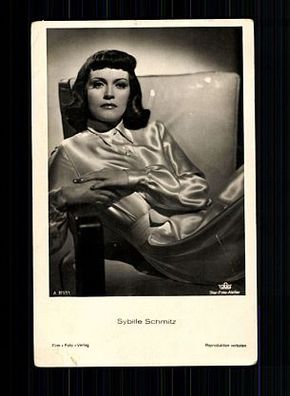 Sybille Schmitz Film-Foto-Verlag 30er Jahre Postkarte Nr. A 3757/1 + P 7106