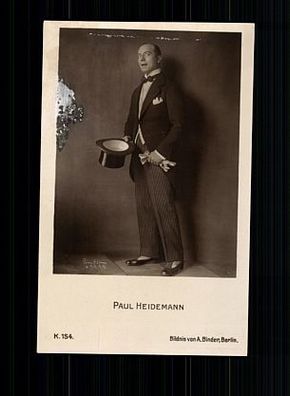 Paul Heidemann Photochemie Verlag 20er Jahre Postkarte + P 7139