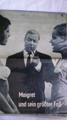 Progress Filmprogramm Film für Sie Nr. 93/67 Maigret und sein größter Fall