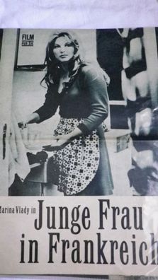 Progress Filmprogramm Film für Sie Nr. 57/70 Junge Frau in Frankreich