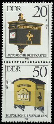 DDR Zusammendruck Nr SZd 284 postfrisch SENKR PAAR X09B4D2