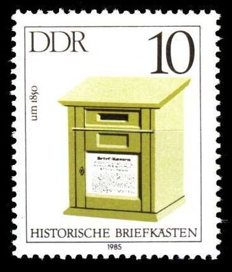 DDR 1985 Nr 2924 postfrisch SB2C3AA