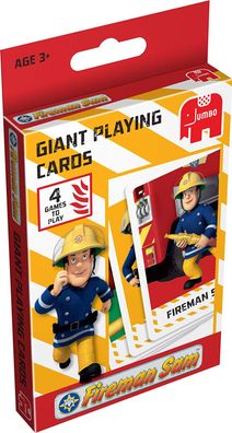 Jumbo Fireman Sam Spielkarten (Anleitung auf Englisch)