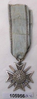 Bulgarien, Militärorden für Tapferkeit (2. Modell), Tapferkeitskreuz III. Klasse