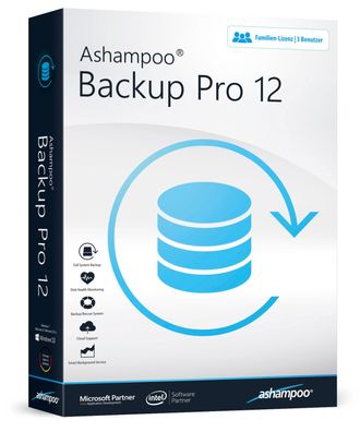 Ashampoo Backup Pro 12 - 3-Platz-Lizenz - Download Version 