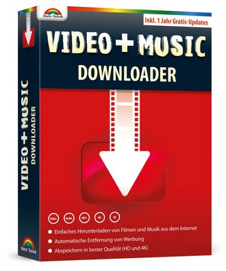 Video und Musik Downloader - Perfekt für Youtube, Vimeo, Mediatheken usw.