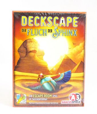 Deckscape - Escape Room im Taschenformat - Der Fluch der Sphinx