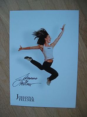 Fitness Profi Johanna Fellner - handsigniertes Autogramm!!!