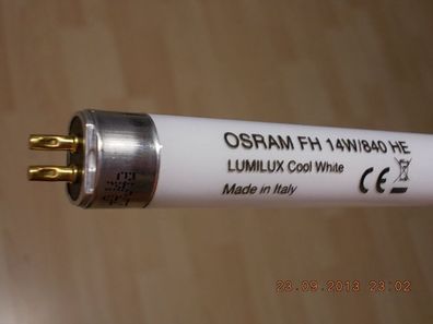 OSRAM FH 14W/840 HE Lumilux Cool White Made in Italy CE 56 56,1 56,2 56,3 cm Lampe T5
