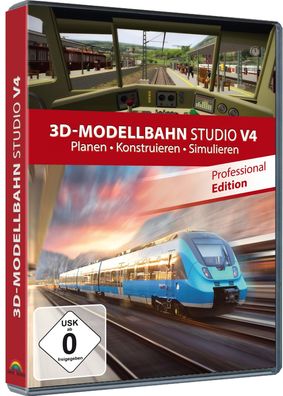 3D-Modellbahn Studio V4 - Professional Edition - PC Download Version