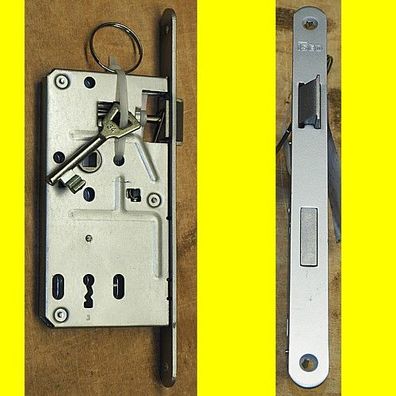 Iseo Buntbartschloss links + rechts verwendbar - DIN 72 mm - incl. 1 Schlüssel