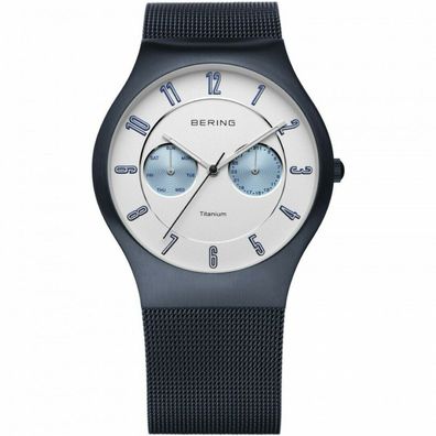 Bering Herren Uhr Armbanduhr Slim Classic - 11939-394 Meshband