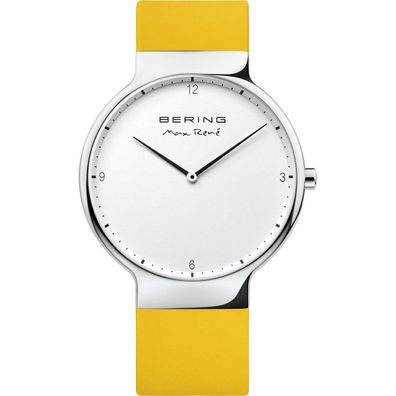 Bering Herren Uhr Armbanduhr Max René Ultra Slim - 15540-600 Silikon