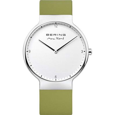 Bering Herren Uhr Armbanduhr Max René Ultra Slim - 15540-800-K Silikon