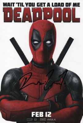 Ryan Reynolds Autogramm