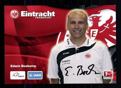 Edwin Boekamp Eintracht Frankfurt 2010-11 Autogrammkarte + A 57109