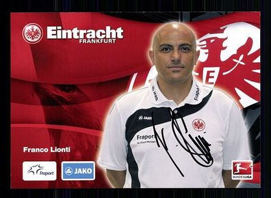Franco Lionti Eintracht Frankfurt 2010-11 Autogrammkarte + A 57110