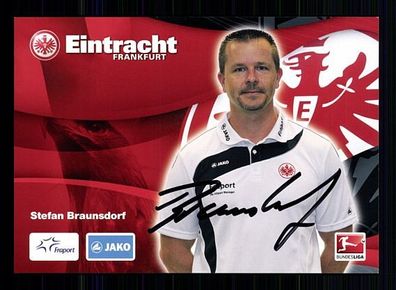 Stefan Braunsdorf Eintracht Frankfurt 2010-11 Autogrammkarte + A 57111