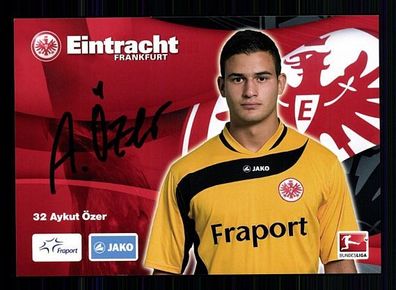 Aykut Özer Eintracht Frankfurt 2010-11 Autogrammkarte + A 57112
