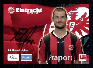 Marcel Heller Eintracht Frankfurt 2010-11 Autogrammkarte + A 57113