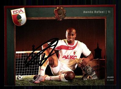 Nando Rafael FC Augsburg 2010-11 Autogrammkarte + A 57233
