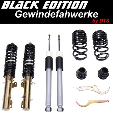 BlackEdition Gewindefahrwerk für VW Bora 1J Limo + Kombi Fronantrieb VA -1020kg