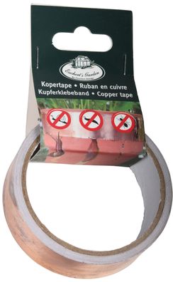 Esschert Design 5m Kupfer Band Schnecken Ameisen Schutz Barriere Kupferklebeband