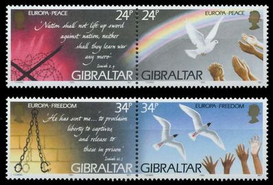 Gibraltar 1995 Nr 710WP-713WP postfrisch X0A9BD6